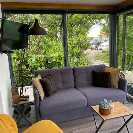 Botel Modern House Boat In With Jetty *
